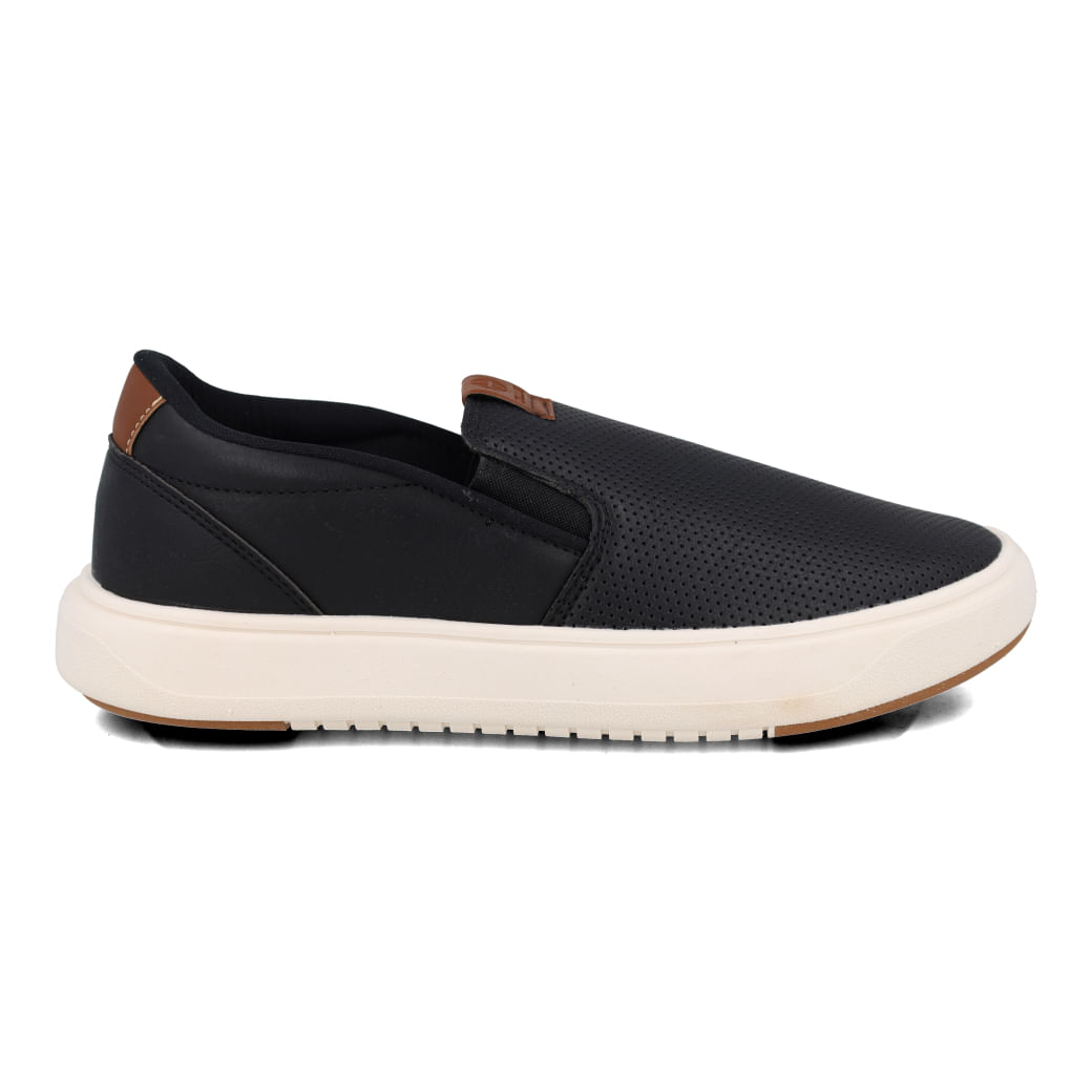Tênis Ollie Masculino Italy 2 Slip on Preto